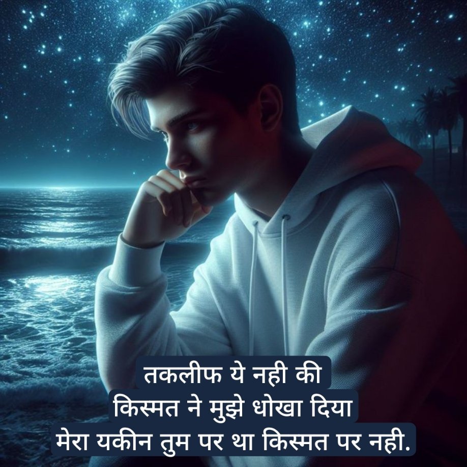 Mood sad shayari😭 life 2 line