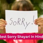 Sorry Shayari
